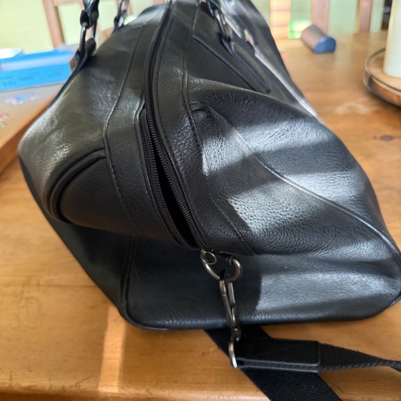 Ted Baker Leather Duffel Bag - Picture 9 of 10